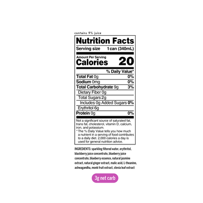 berry jasmine adaptogen drink (12 pack)