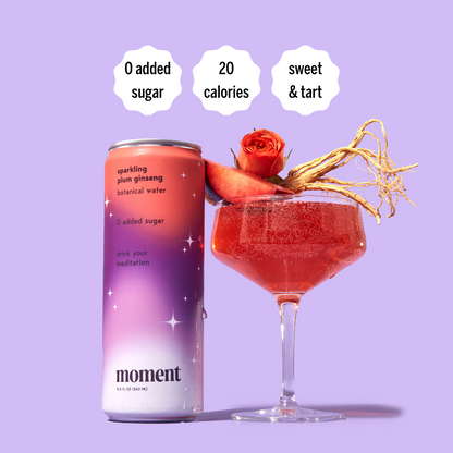 plum ginseng adaptogen drink (12 pack)