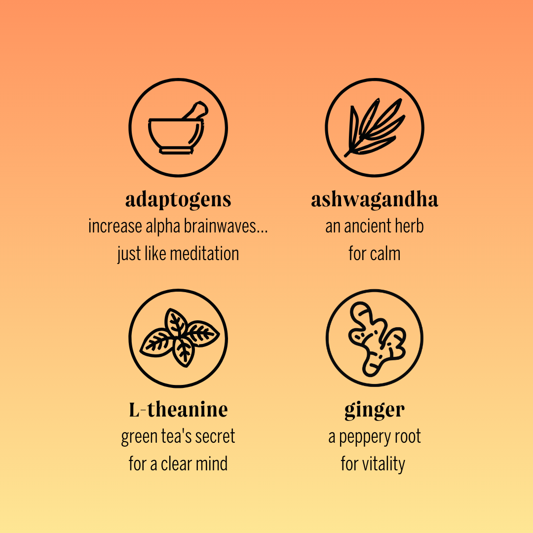 spiced mango adaptogen drink (12 pack)