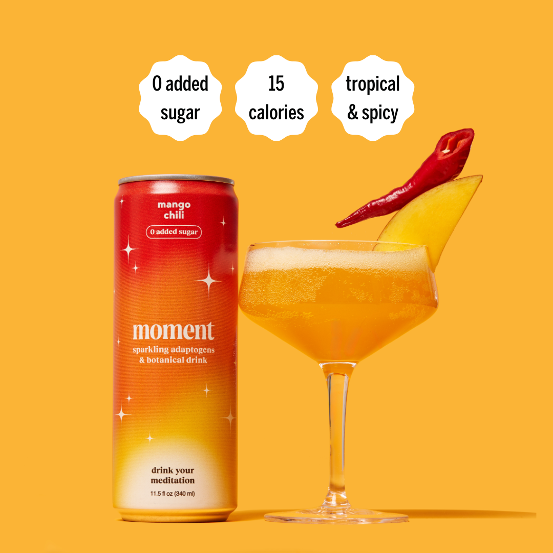 mango chili  botanical soda (12 pack)