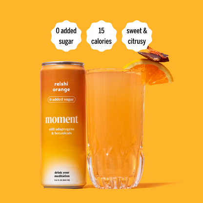 reishi orange adaptogen drink (24 pack)