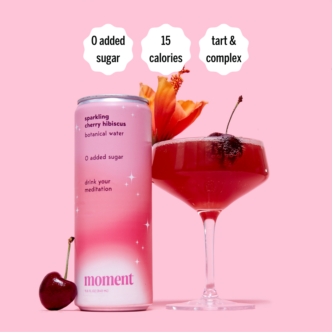 cherry hibiscus adaptogen drink (12 pack)