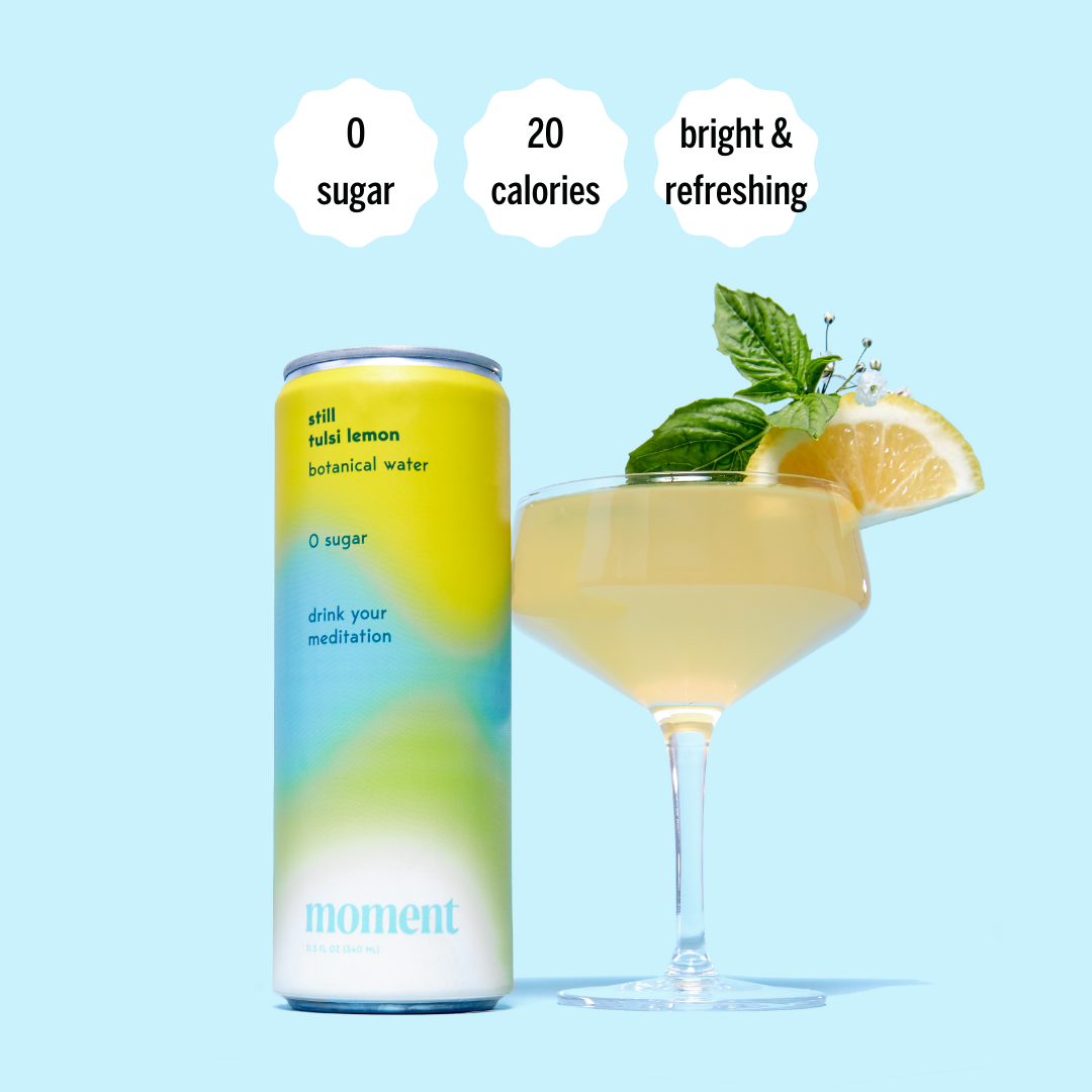 tulsi lemon adaptogen drink (12 pack)