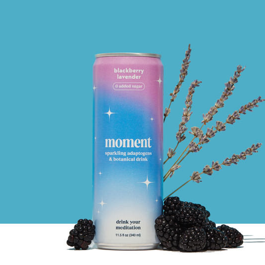 blackberry lavender  botanical soda  (12 pack)