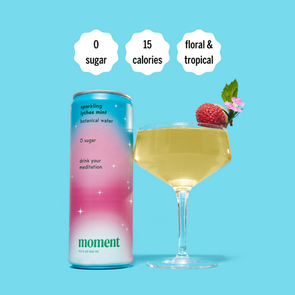 lychee mint adaptogen drink (12 pack)