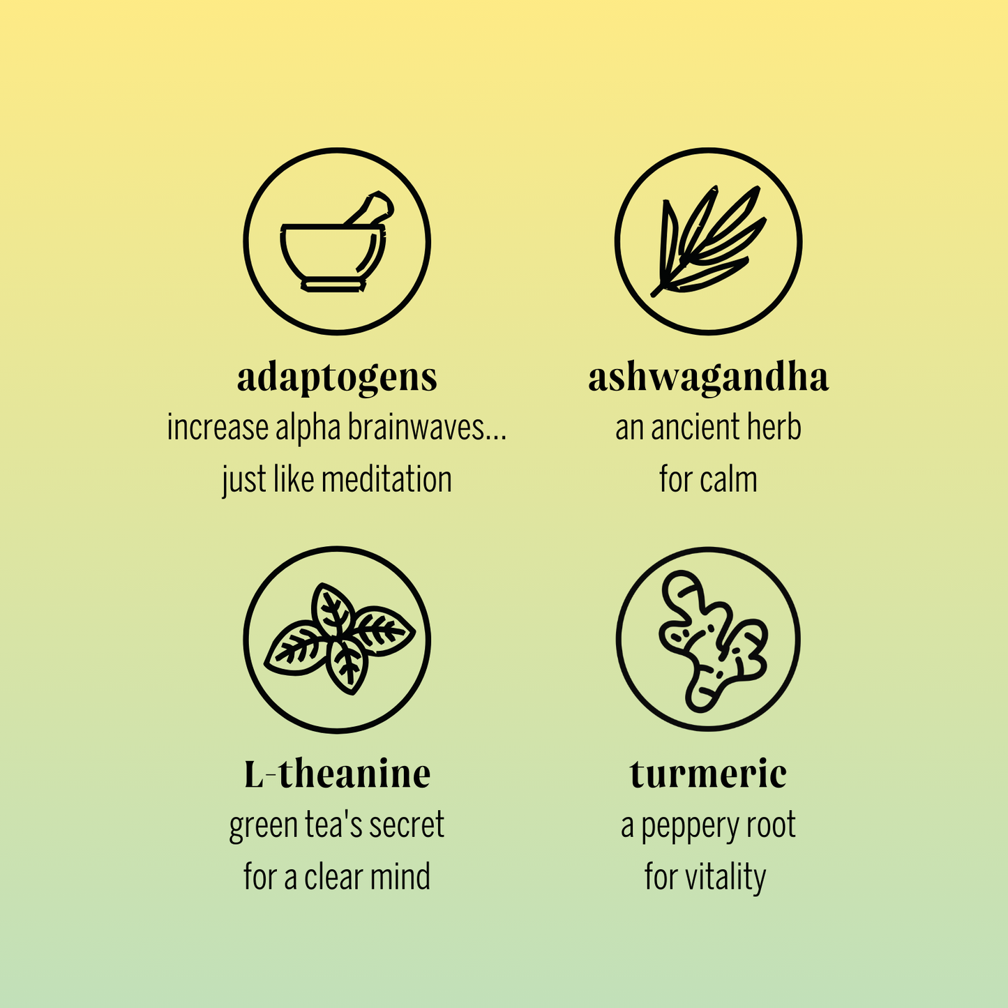 lemon turmeric adaptogen drink (12 pack)