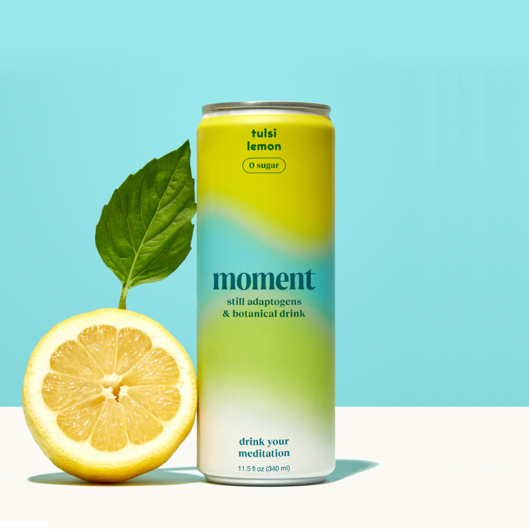 tulsi lemon adaptogen drink (12 pack)