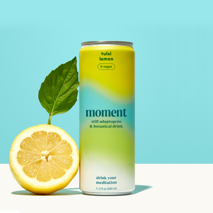tulsi lemon adaptogen drink (12 pack)